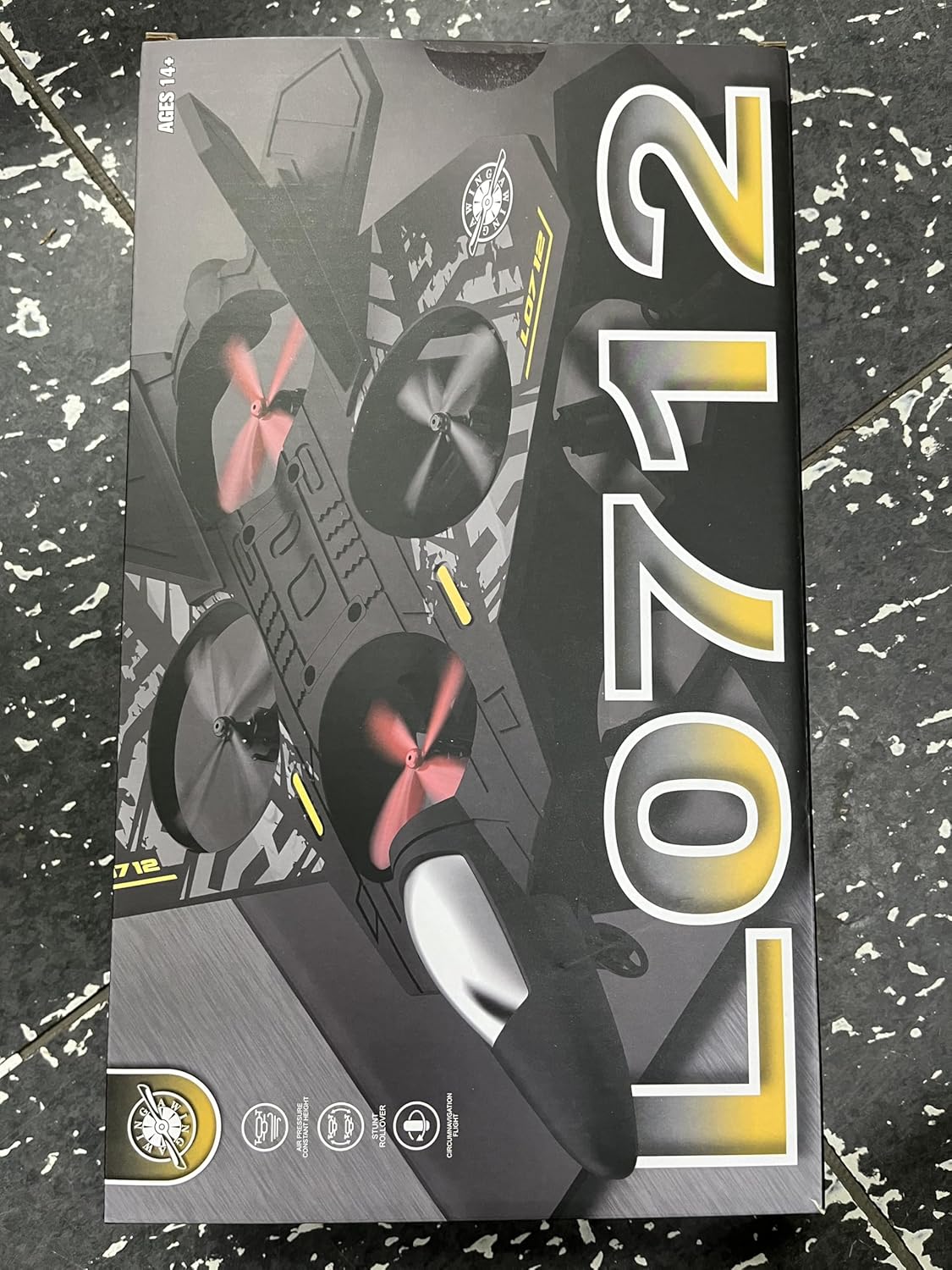 RC Airplane, 2.4GHz Remote Controlled L0712 Airplane.