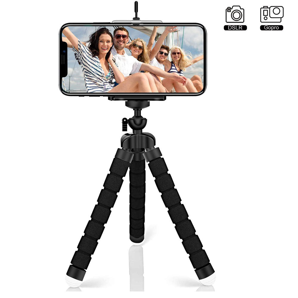 Pack of 3 Tripods and 3 Phone Holders total 6 pieces (Free Delivery)