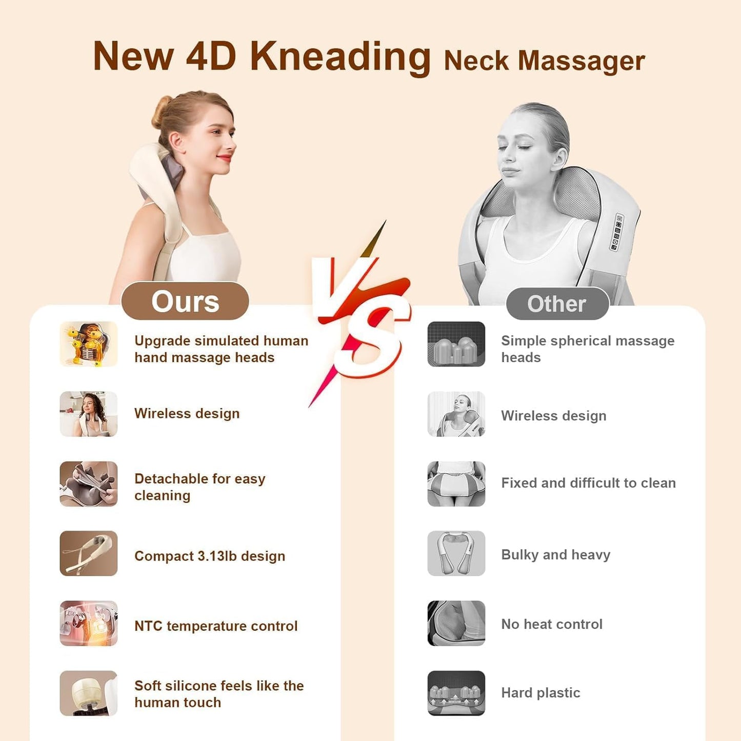Electric Rechargeable  Massage Machine.(FREE DELIVERY)