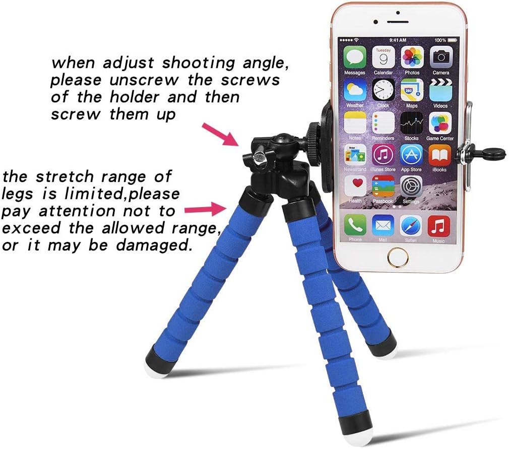 Pack of 3 Tripods and 3 Phone Holders total 6 pieces (Free Delivery)