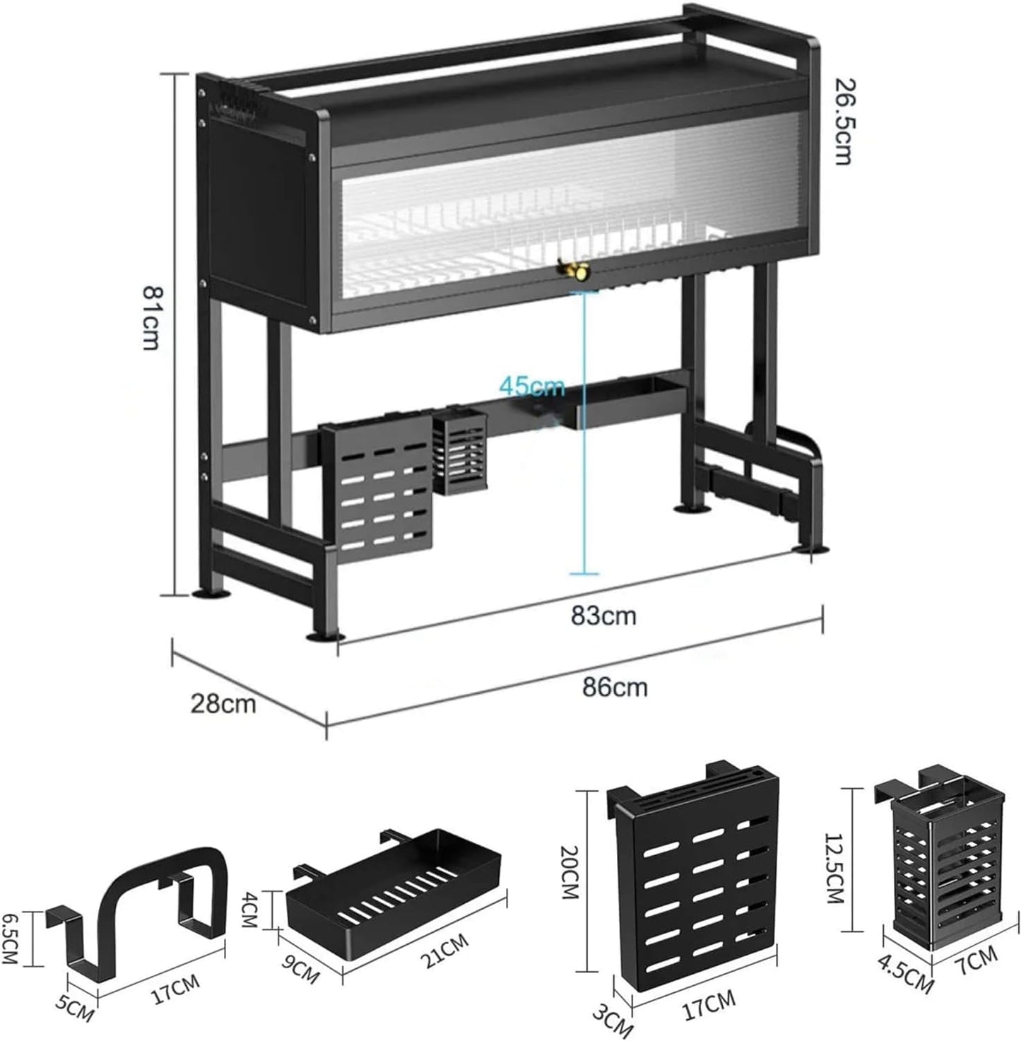 Heavy Duty Kitchen Rack (FREE Cash On DELIVERY)