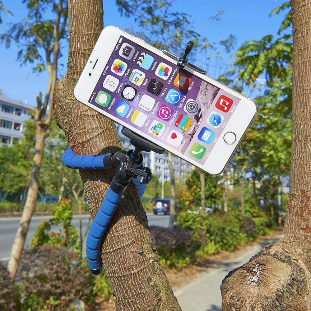 Pack of 3 Tripods and 3 Phone Holders total 6 pieces (Free Delivery)