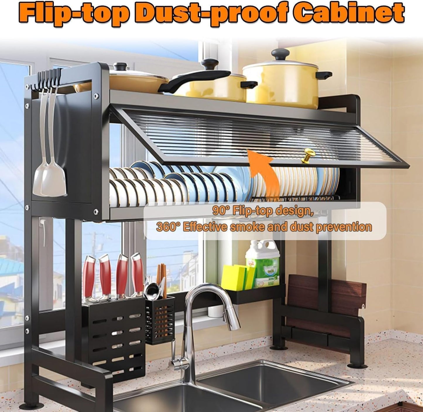 Heavy Duty Kitchen Rack (FREE Cash On DELIVERY)