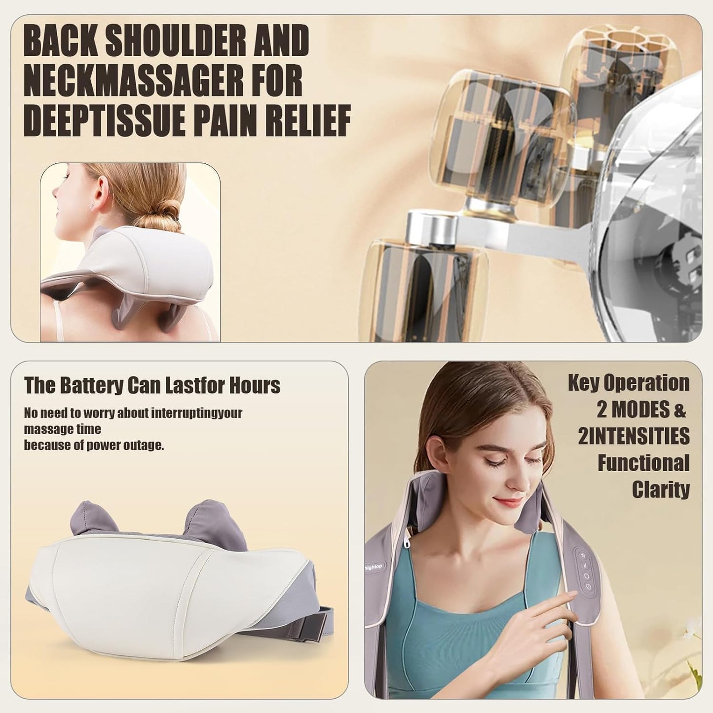 Electric Rechargeable  Massage Machine.(FREE DELIVERY)