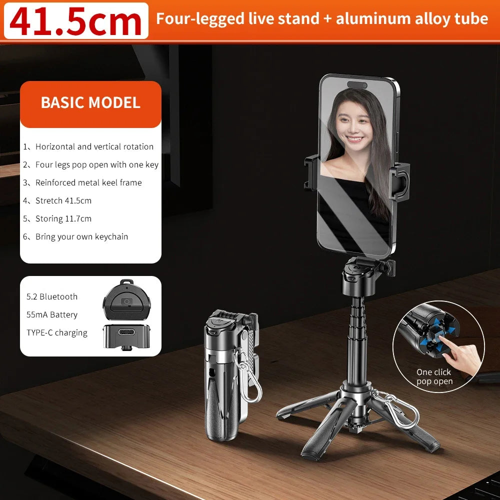 P15Mini Selfie Stick Tripod 3 in 1  Extendable Grip